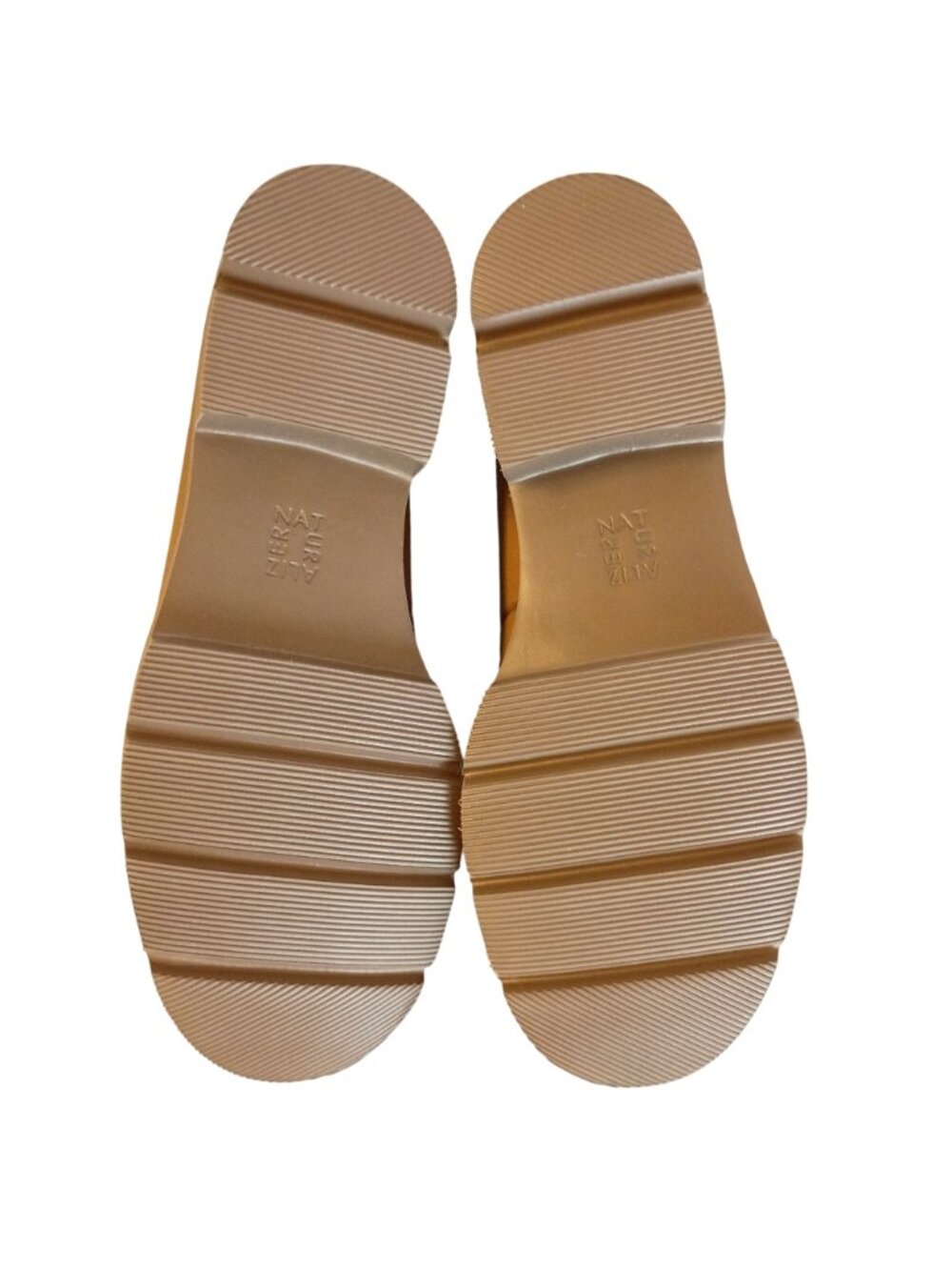 Naturalizer Cabaret Chunky Platform Lug Loafers Toffee Womens 9.5W New - Picture 9 of 15
